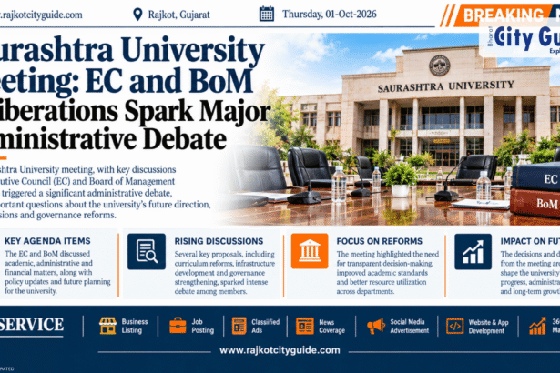 Saurashtra University Meeting: EC and BoM Deliberations Spark Major Administrative Debate