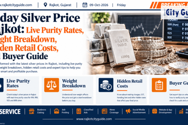 Today Silver Price Rajkot: Live Purity Rates, Weight Breakdown, Hidden Retail Costs, and Buyer Guide