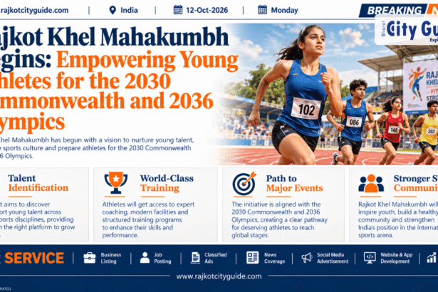 Rajkot Khel Mahakumbh Begins: Empowering Young Athletes for the 2030 Commonwealth and 2036 Olympics