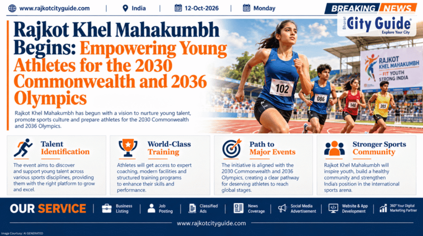 Rajkot Khel Mahakumbh Begins: Empowering Young Athletes for the 2030 Commonwealth and 2036 Olympics