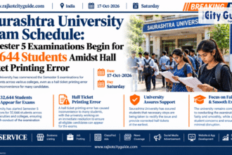 Saurashtra University Exam Schedule: Semester 5 Examinations Begin for 32,644 Students Amidst Hall Ticket Printing Error