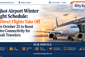 Rajkot Airport Winter Flight Schedule: 19 Direct Flights Take Off from October 25 to Boost Metro Connectivity for Diwali Travelers