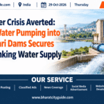 Rajkot Water Crisis Averted: Narmada Water Pumping into Aji and Nyari Dams Secures Festive Drinking Water Supply