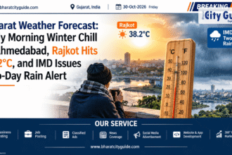 Gujarat Weather Forecast: Early Morning Winter Chill in Ahmedabad, Rajkot Hits 38.2°C, and IMD Issues Two-Day Rain Alert