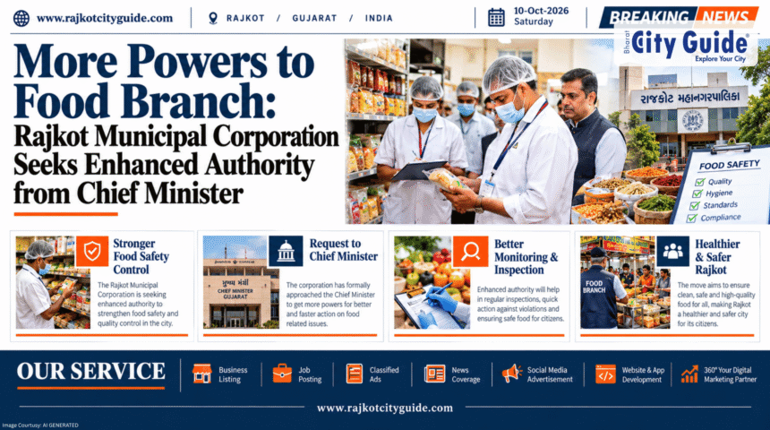 More Powers to Food Branch: Rajkot Municipal Corporation Seeks Enhanced Authority from Chief Minister