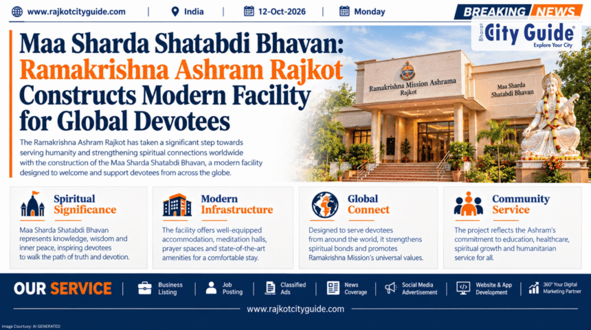 Maa Sharda Shatabdi Bhavan: Ramakrishna Ashram Rajkot Constructs Modern Facility for Global Devotees