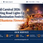 Rajkot Diwali Carnival 2026: Racecourse Ring Road Lights Up for a 4-Day Illumination Festivity with Grand Dhanteras Fireworks