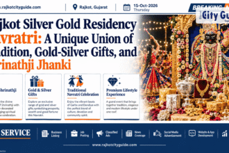 Rajkot Silver Gold Residency Navratri: A Unique Union of Tradition, Gold-Silver Gifts, and Shrinathji Jhanki